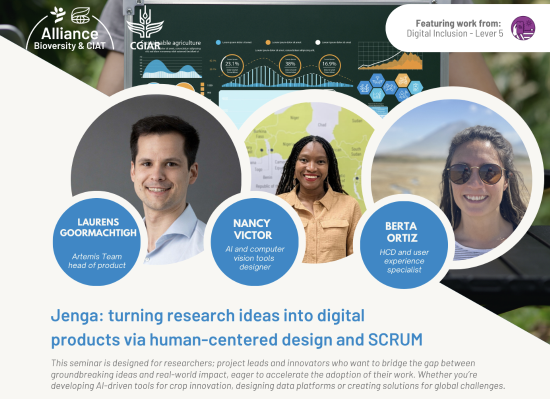 Alliance webinar — presenting ONA and digital innovation for crop improvement